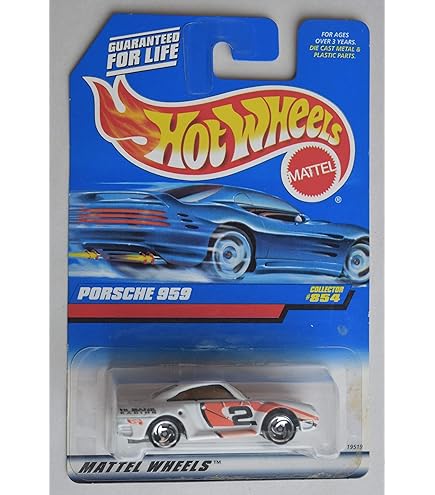 Amazon.com: Hot Wheels Porsche 959 #591 5 Spoke Wheels, Blue